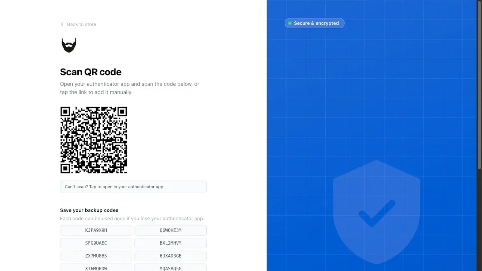 Simple MFA screenshot 2