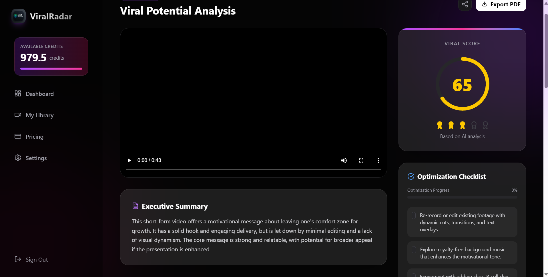 ViralRadar  gallery image