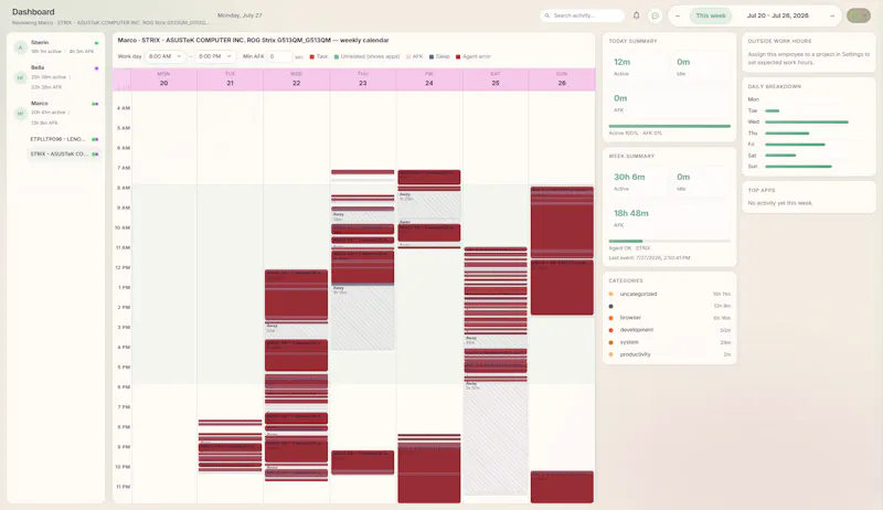 Activity Racoon screenshot 4