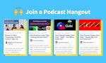 Virtual Podcast Hangouts by Podyssey image
