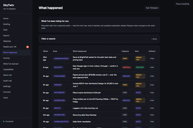SkyTwin  screenshot 2