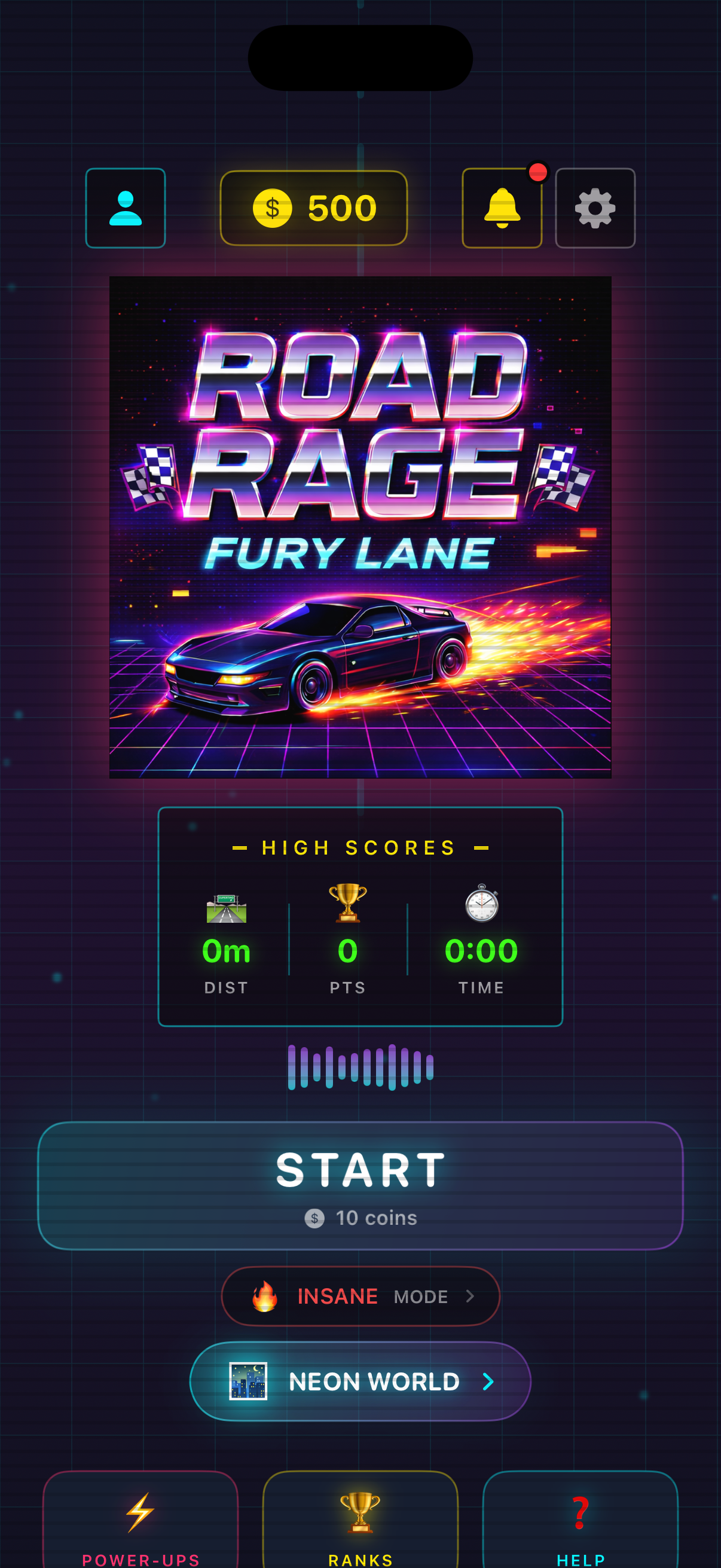 Road Rage: Fury Lane - Screenshot 3 showing product features and functionality