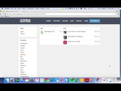 Mobile Action- New Launched iOS and Android Apps