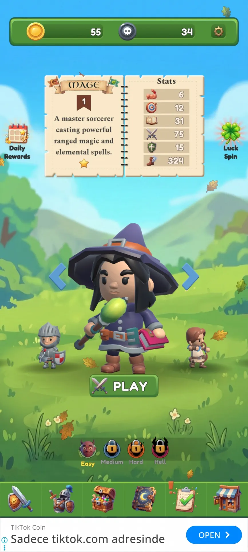 Nature's Shrine: Idle Loot RPG gallery image
