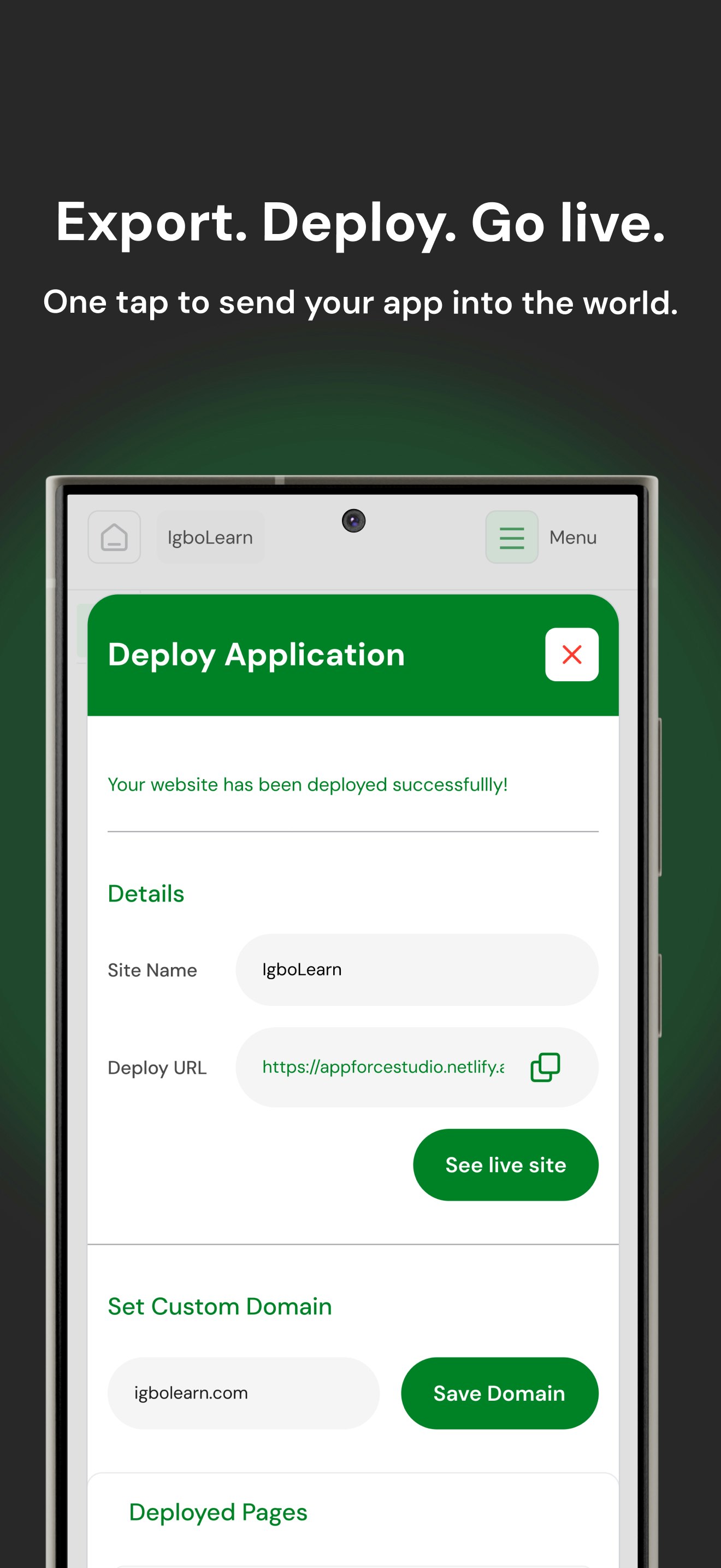 AppForceStudio gallery image