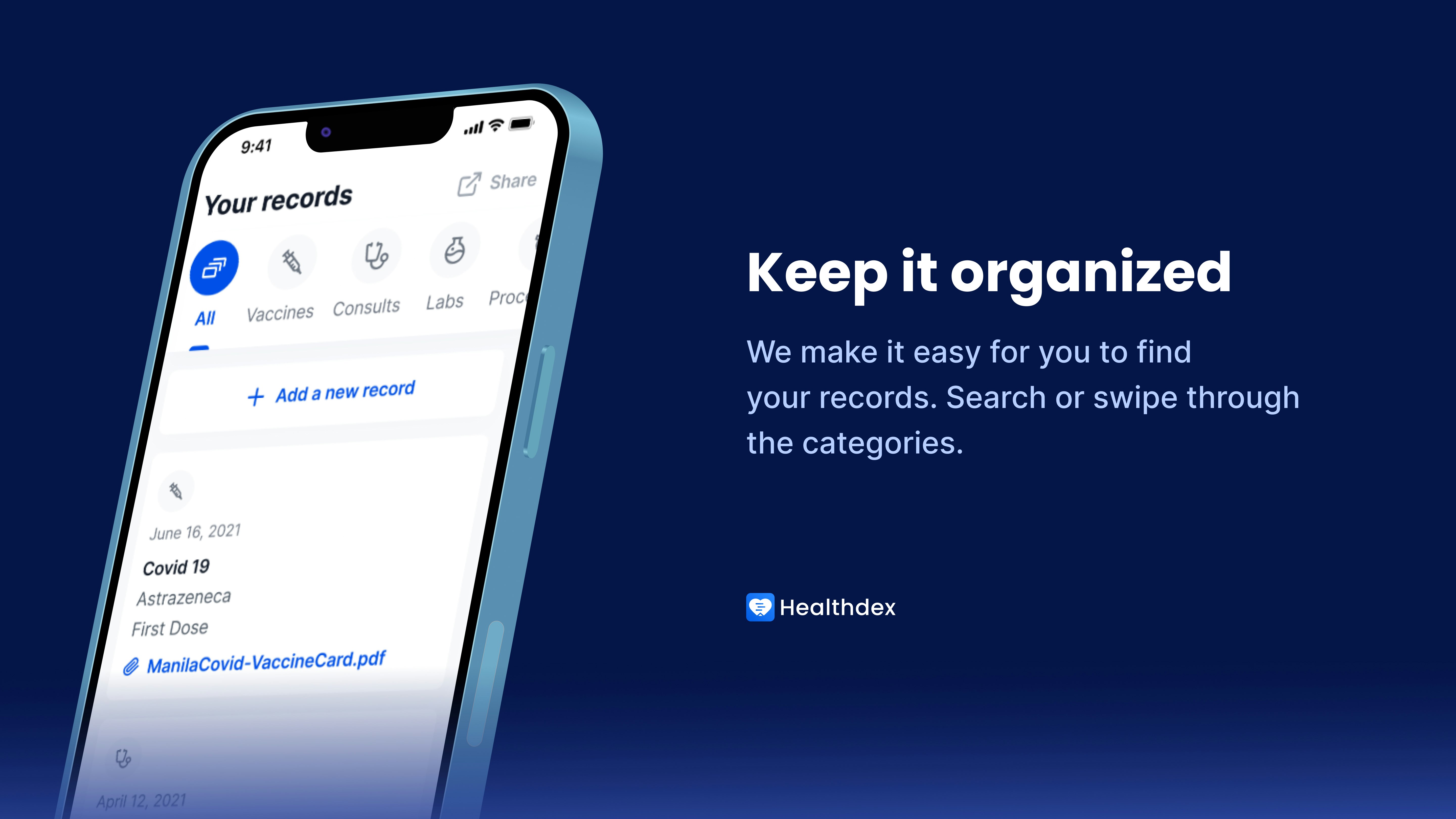Healthdex - All Health Data in One Place gallery image