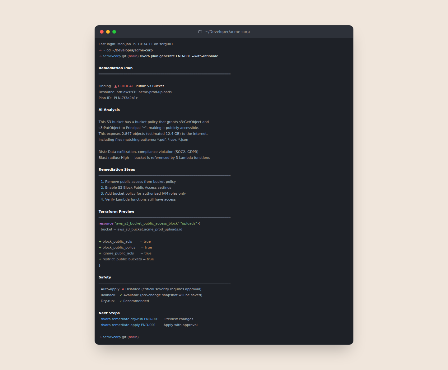 Rivora gallery image