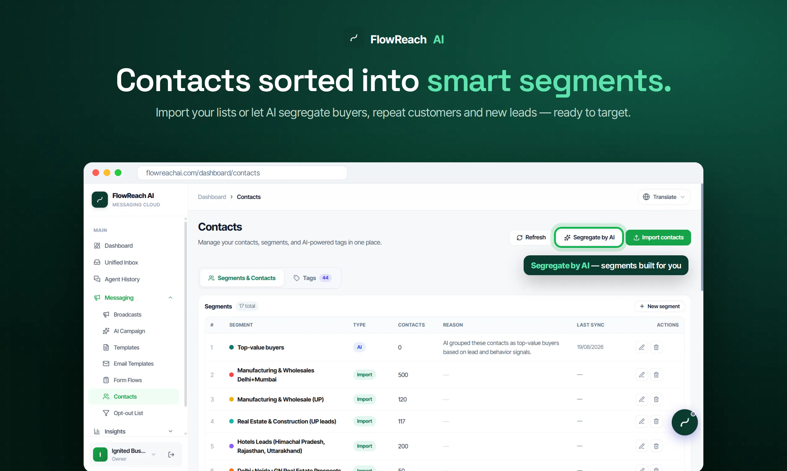 FlowReach AI gallery image