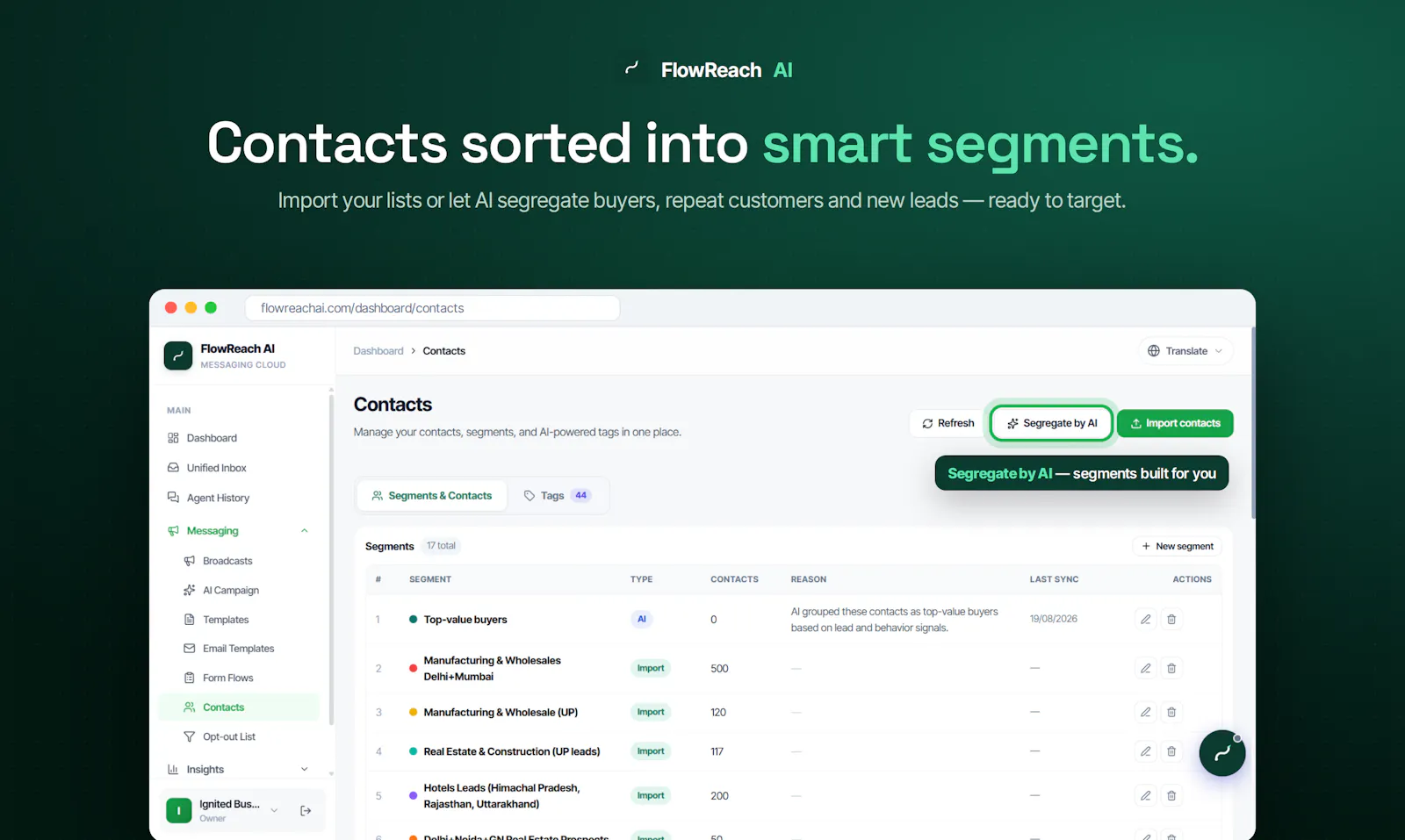 FlowReach AI screenshot 3