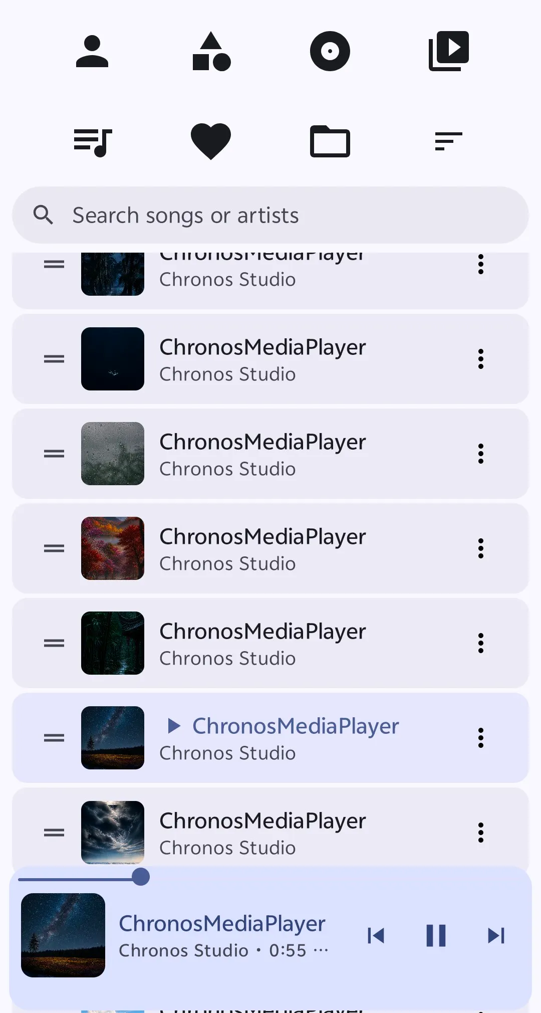 Chronos Media Player gallery image