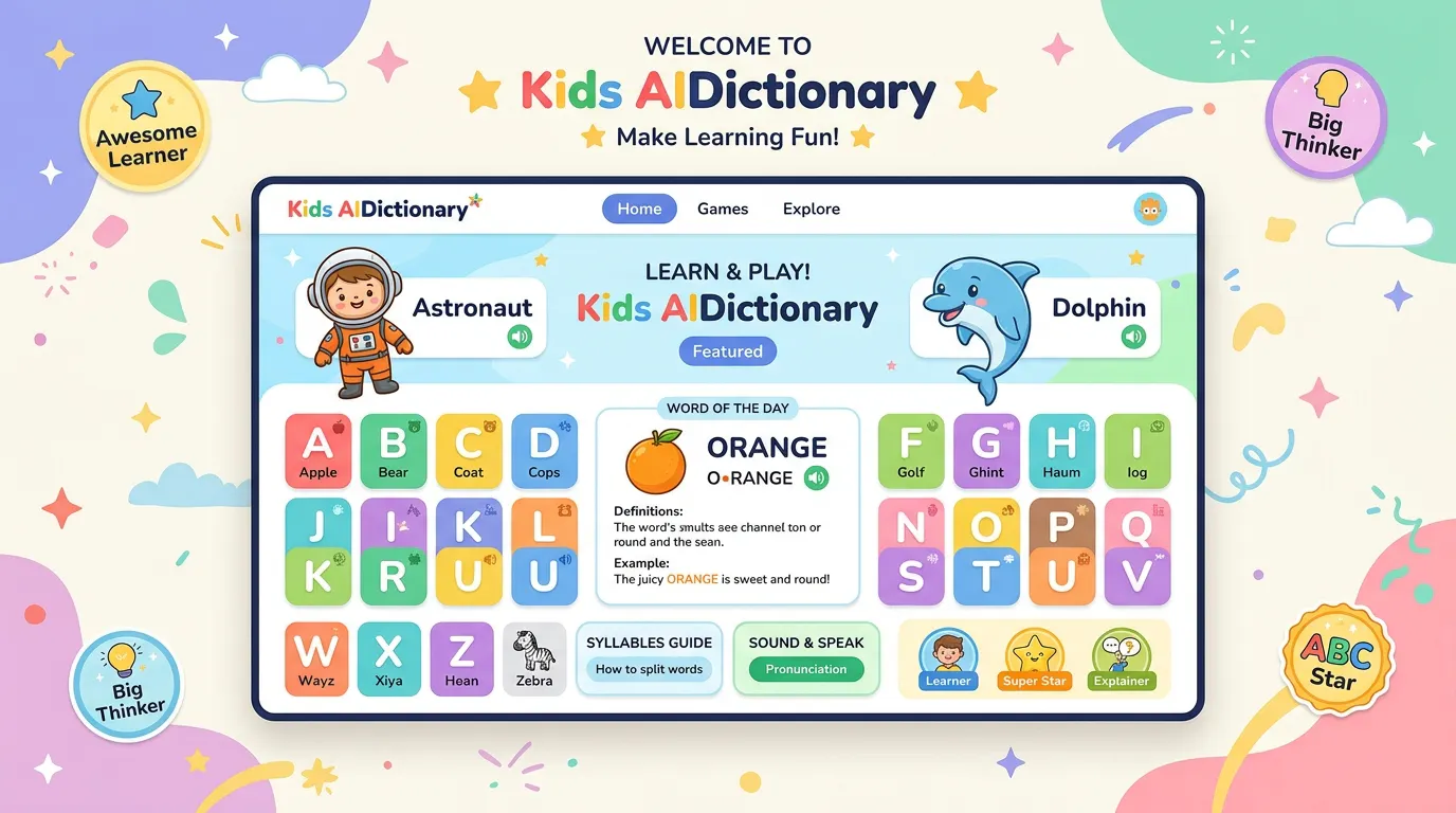AIDictionary - Kids Visual Learning gallery image