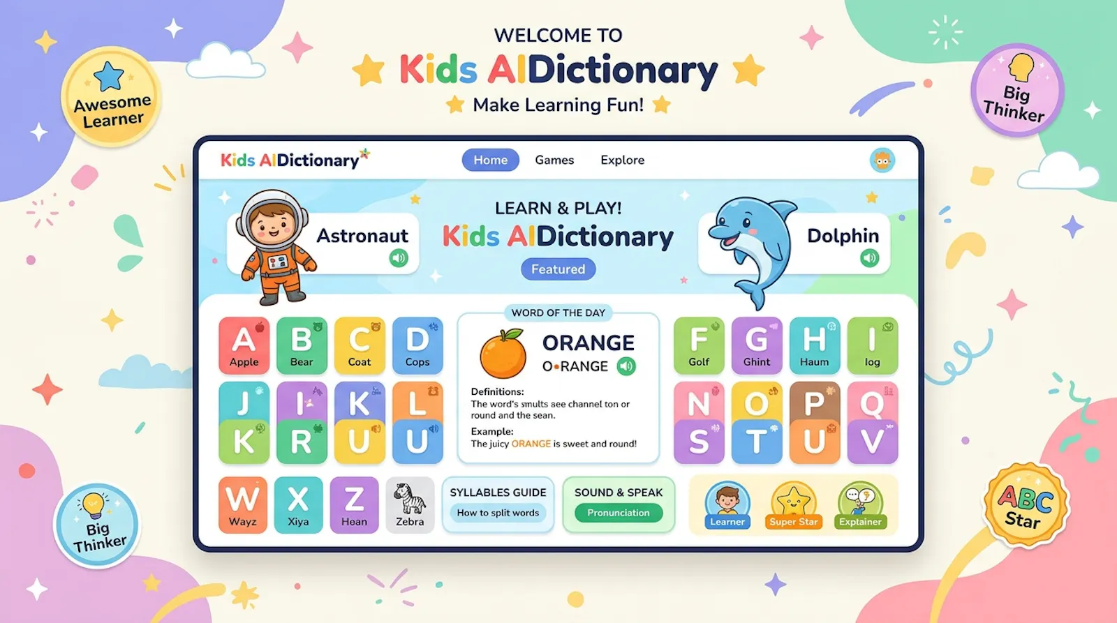 AIDictionary - Kids Visual Learning screenshot 3