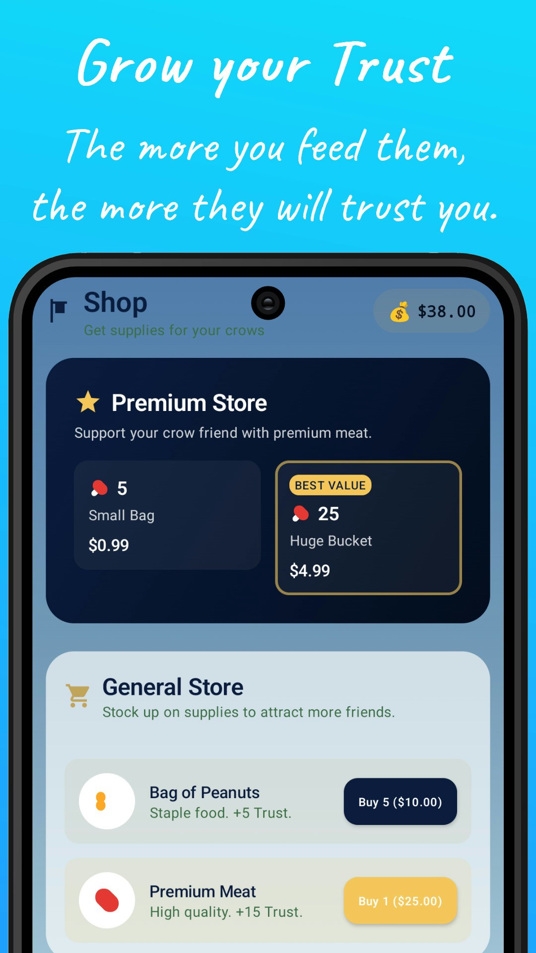 Pocket Crow - Screenshot 4 showing product features and functionality