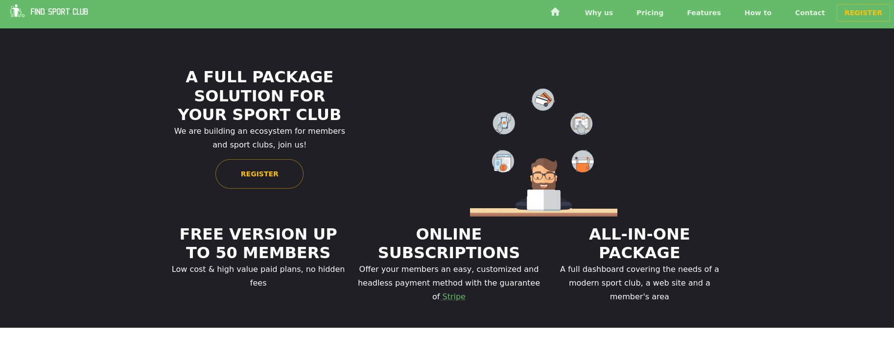 Findsportclub - Spor Kulüpleri ve Üyeleri için B2B & B2C Web Platformu medya 2