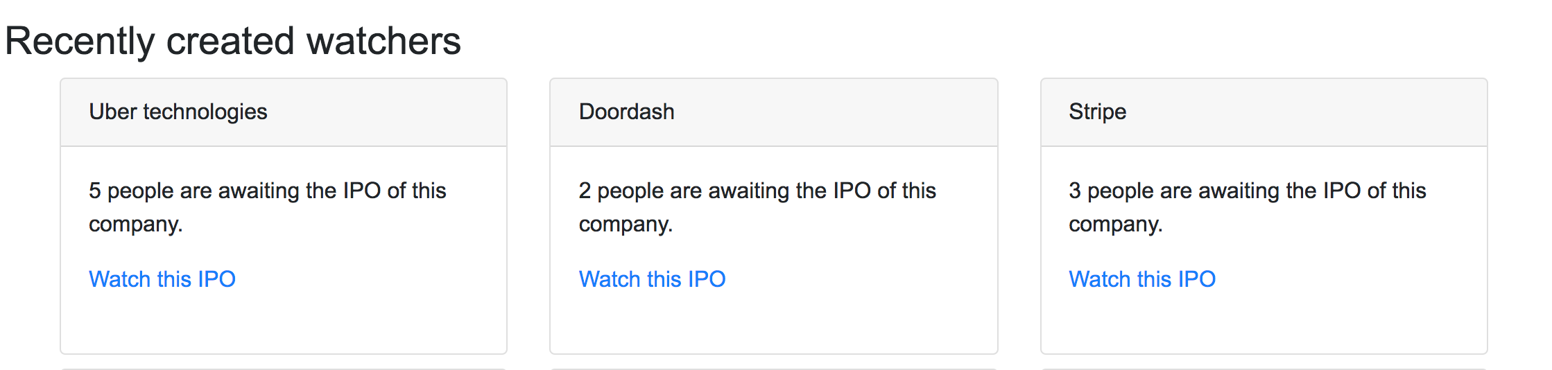 IPO Watchlist gallery image