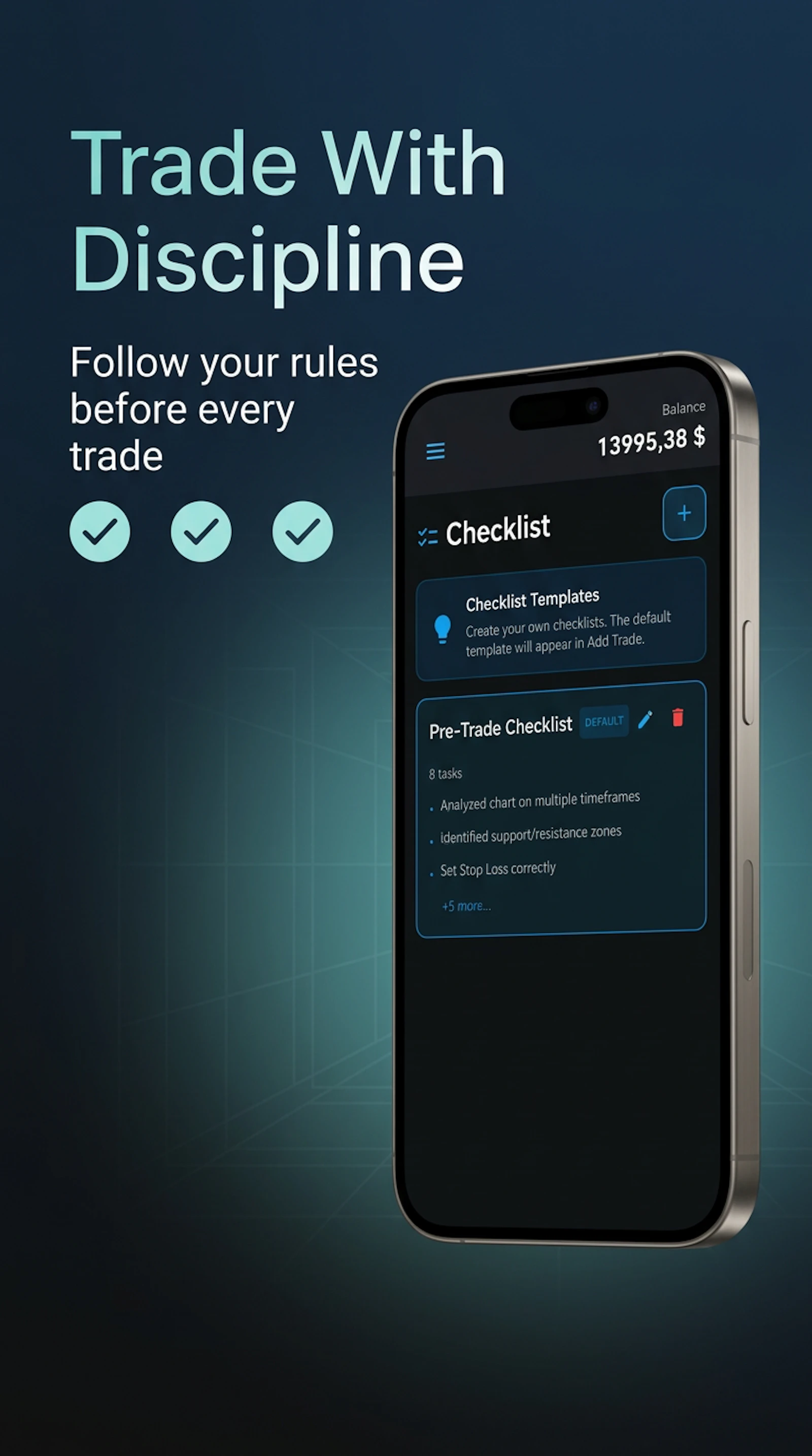 K.M.F. Trading Journal screenshot 5
