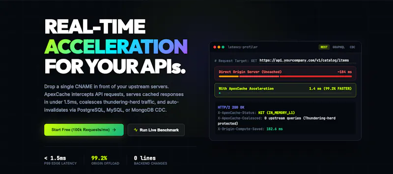 ApexCache screenshot 1