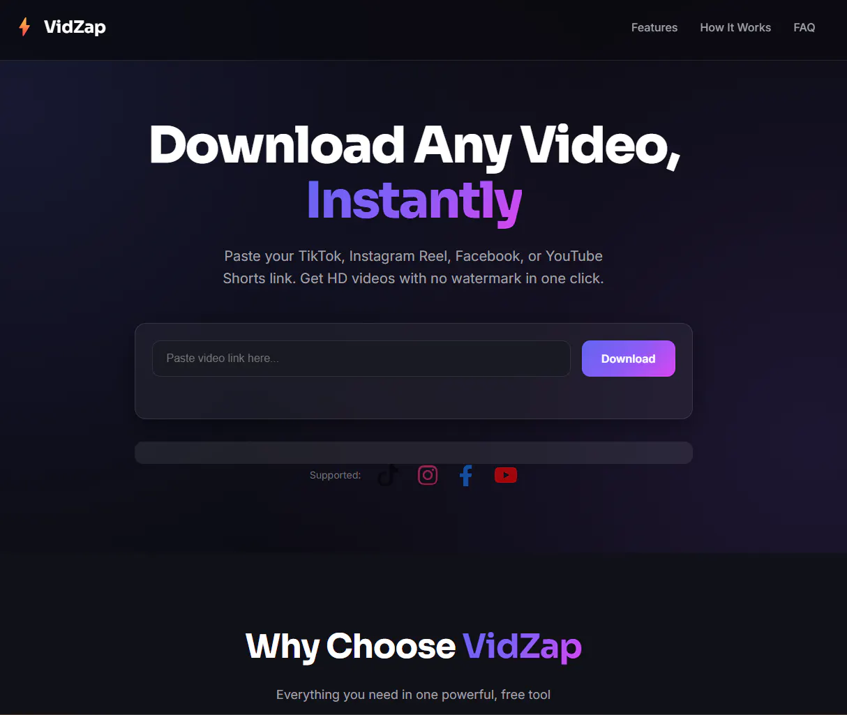 VidZap