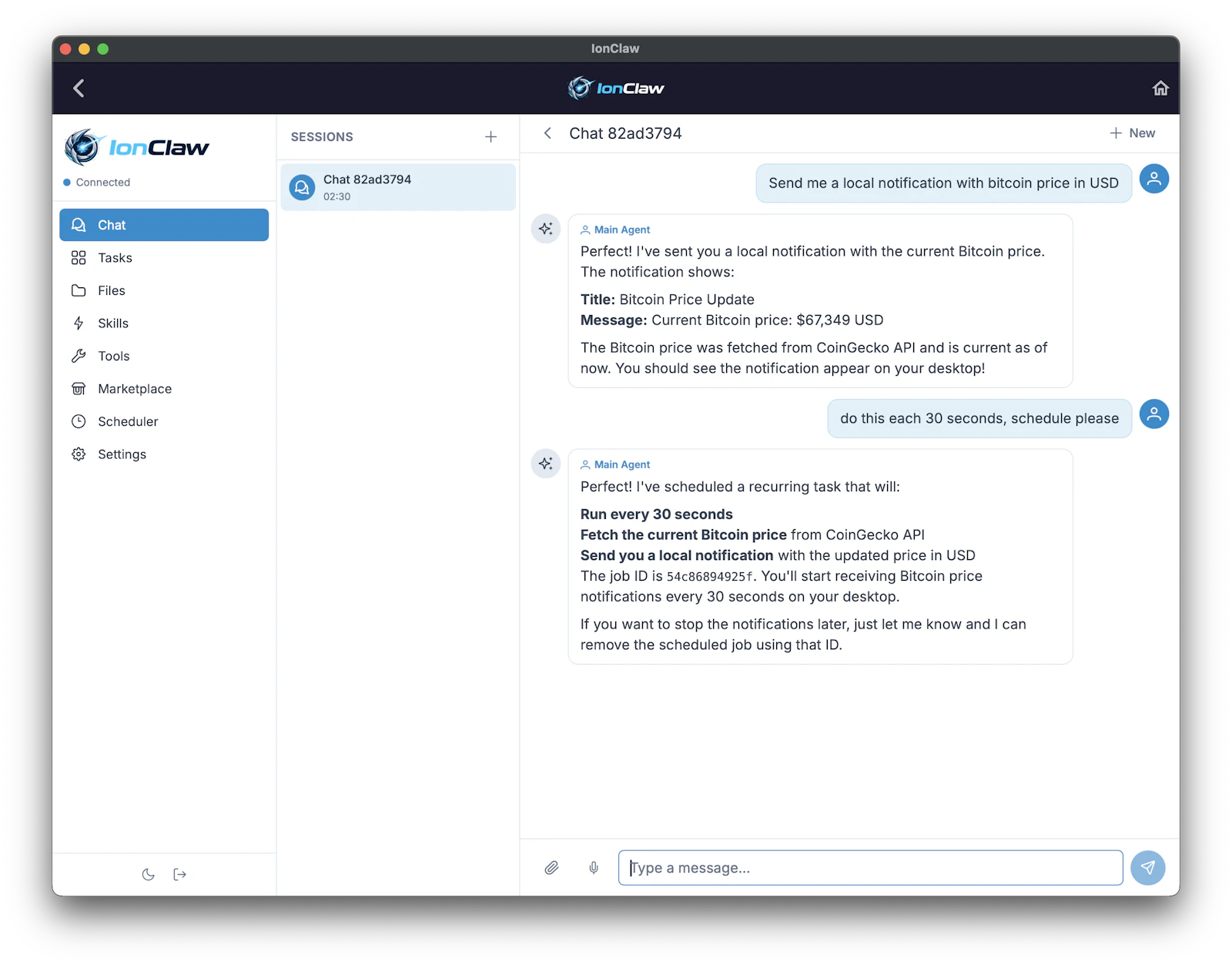 IonClaw - C++ AI Agents Mobile Desktop screenshot 7