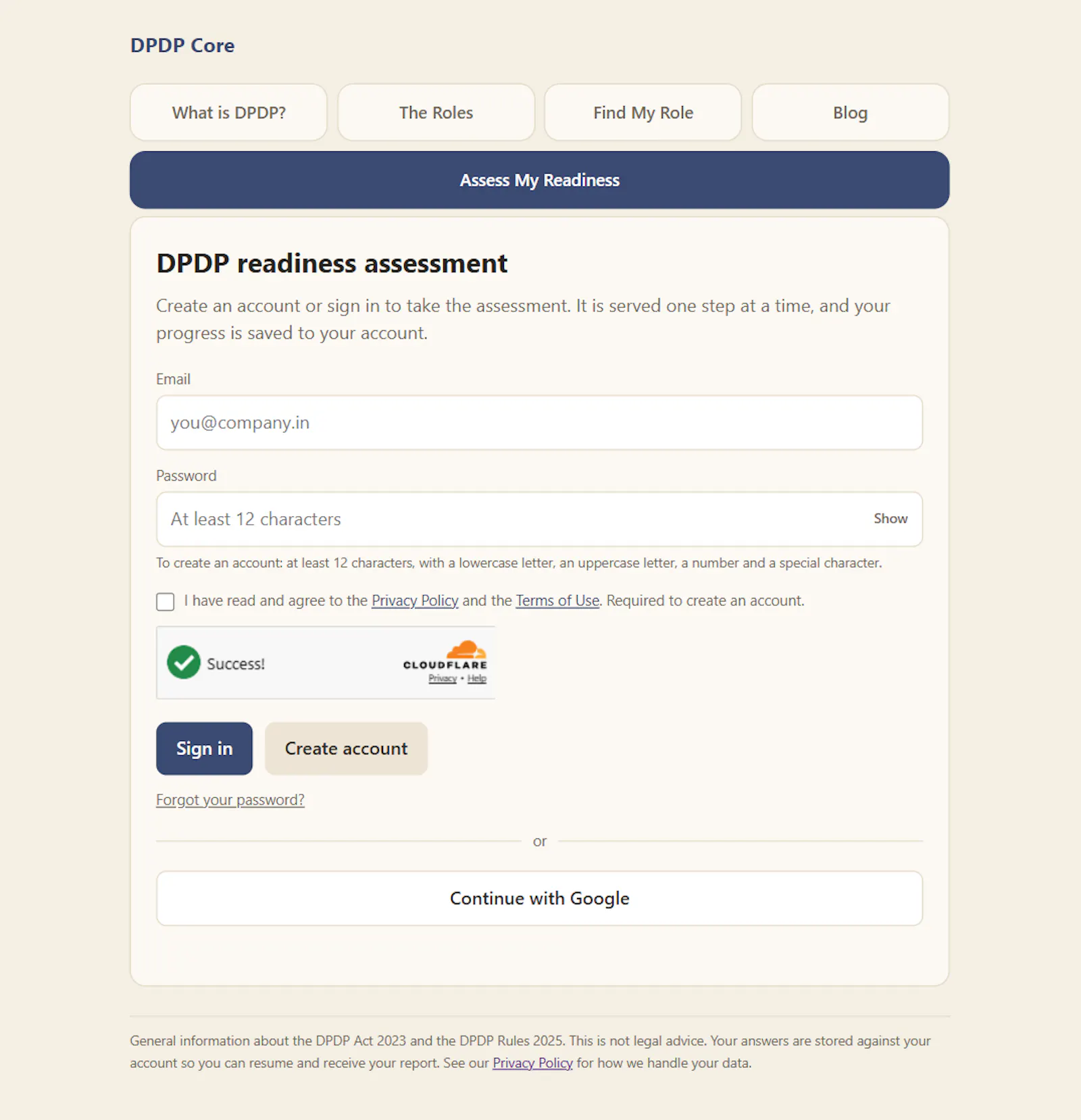 DPDP Core screenshot 1