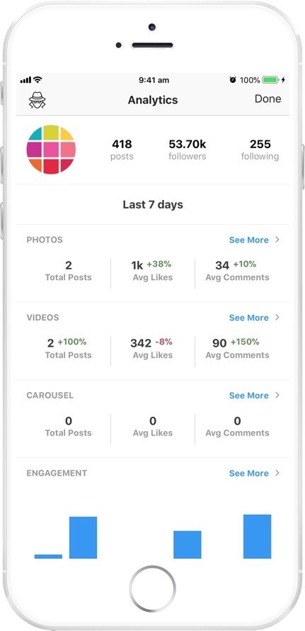 Your Instagram feed planner app gallery image