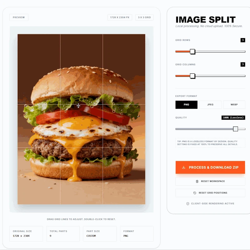 GridSplitter Pro screenshot 3