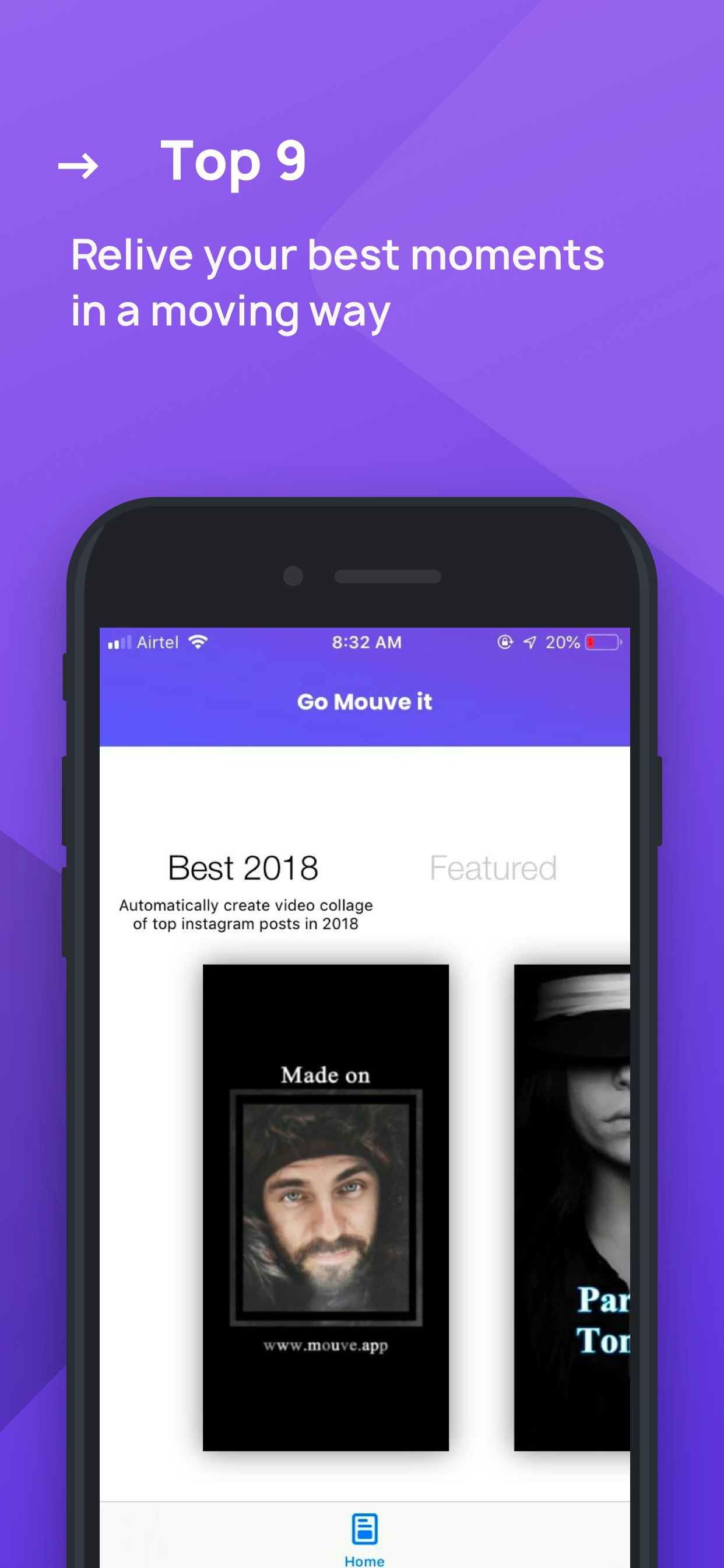 Mouve your IG stories gallery image