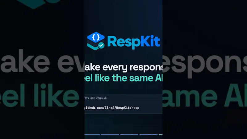 RespKit screenshot 1 (video preview)