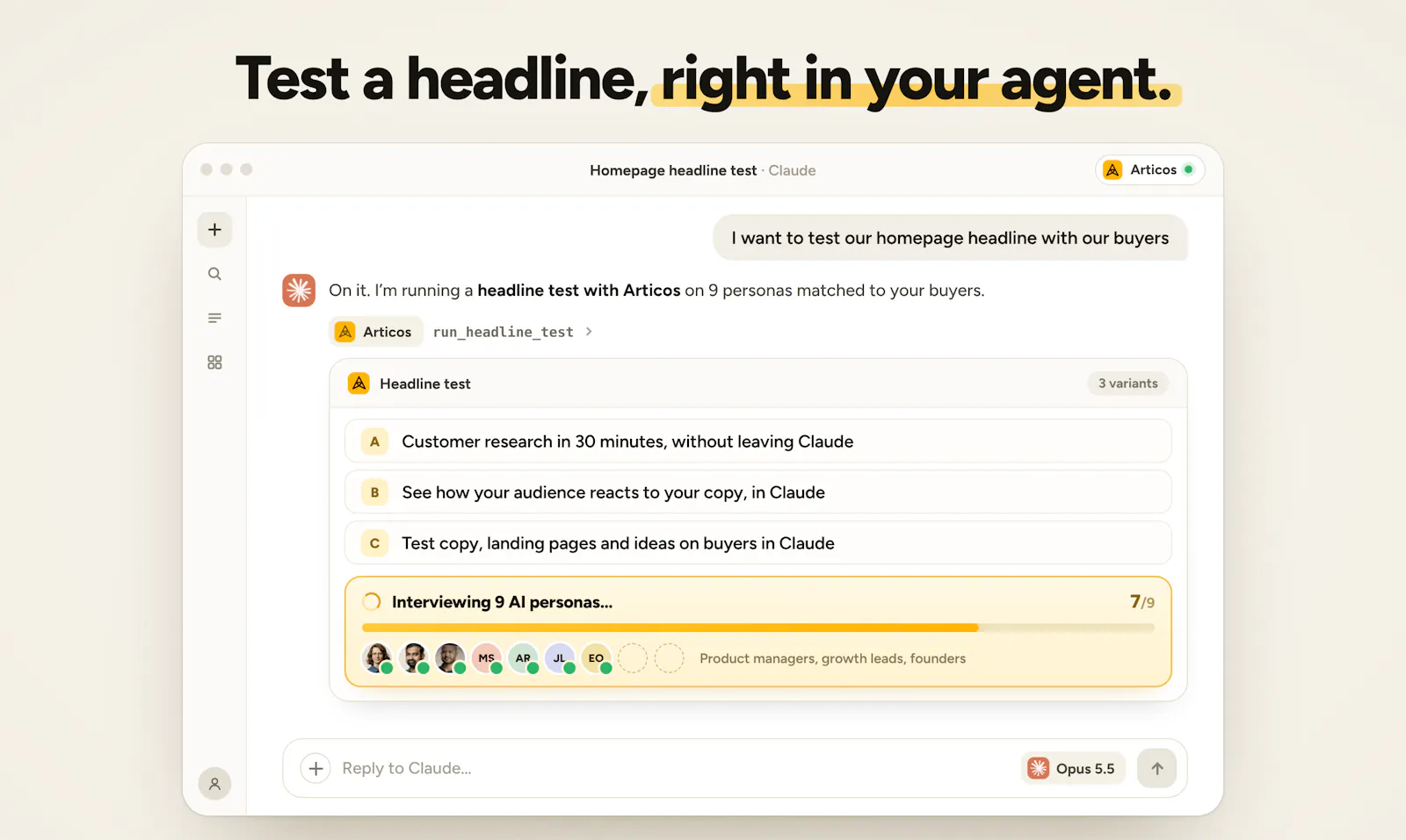 Articos MCP screenshot 3