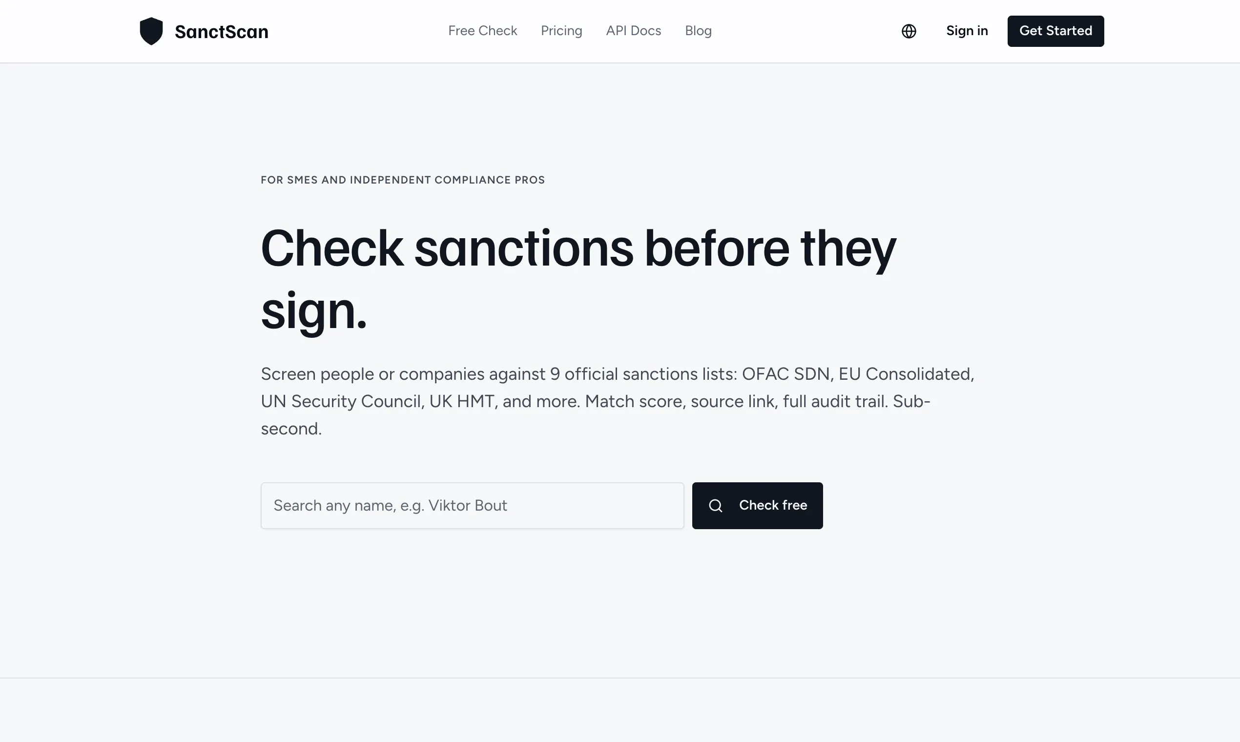 SanctScan gallery image