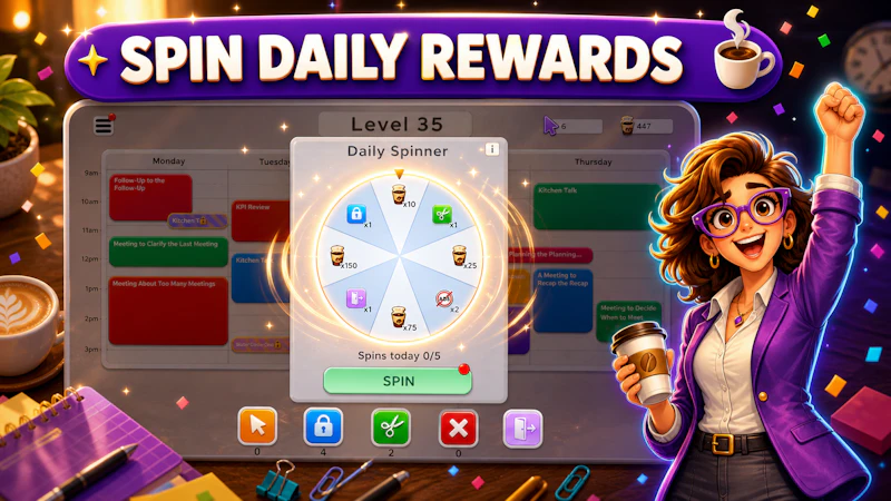 Meeting Mayhem: Calendar Jam screenshot 3