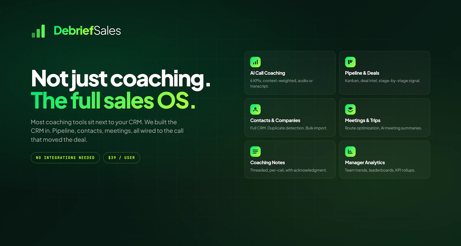 DebriefSales screenshot 4