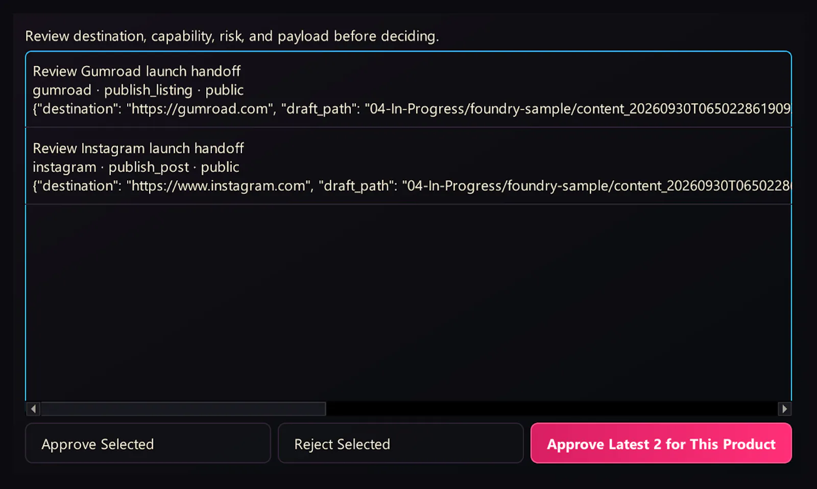 FOUNDRY screenshot 2