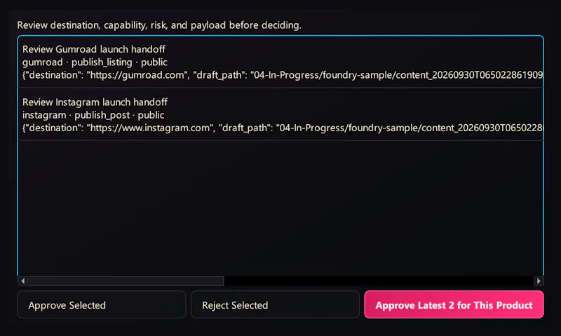 FOUNDRY screenshot 2