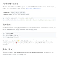 Tiny Stats API gallery image