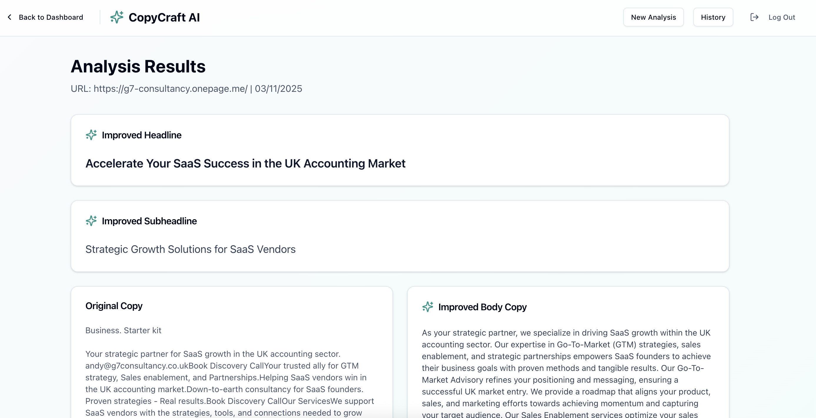 CopyCraft AI - Screenshot 3 preview
