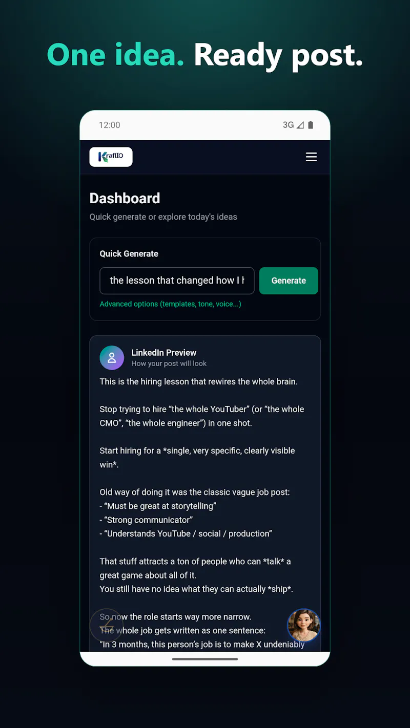 KraflIO 2.0 screenshot 6