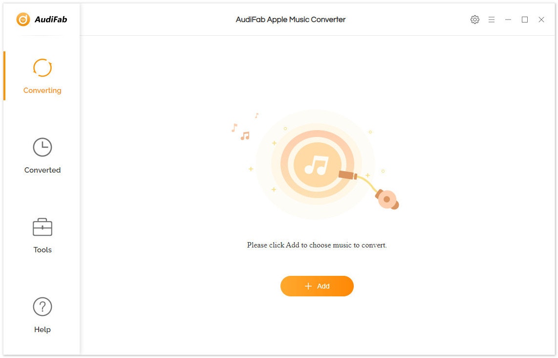 Mídia 1 de Converter Audifab Apple Music - Converta qualquer música da Apple em formato MP3 simples.