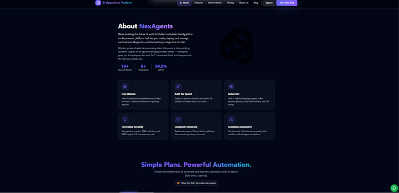 NexAgents screenshot 5