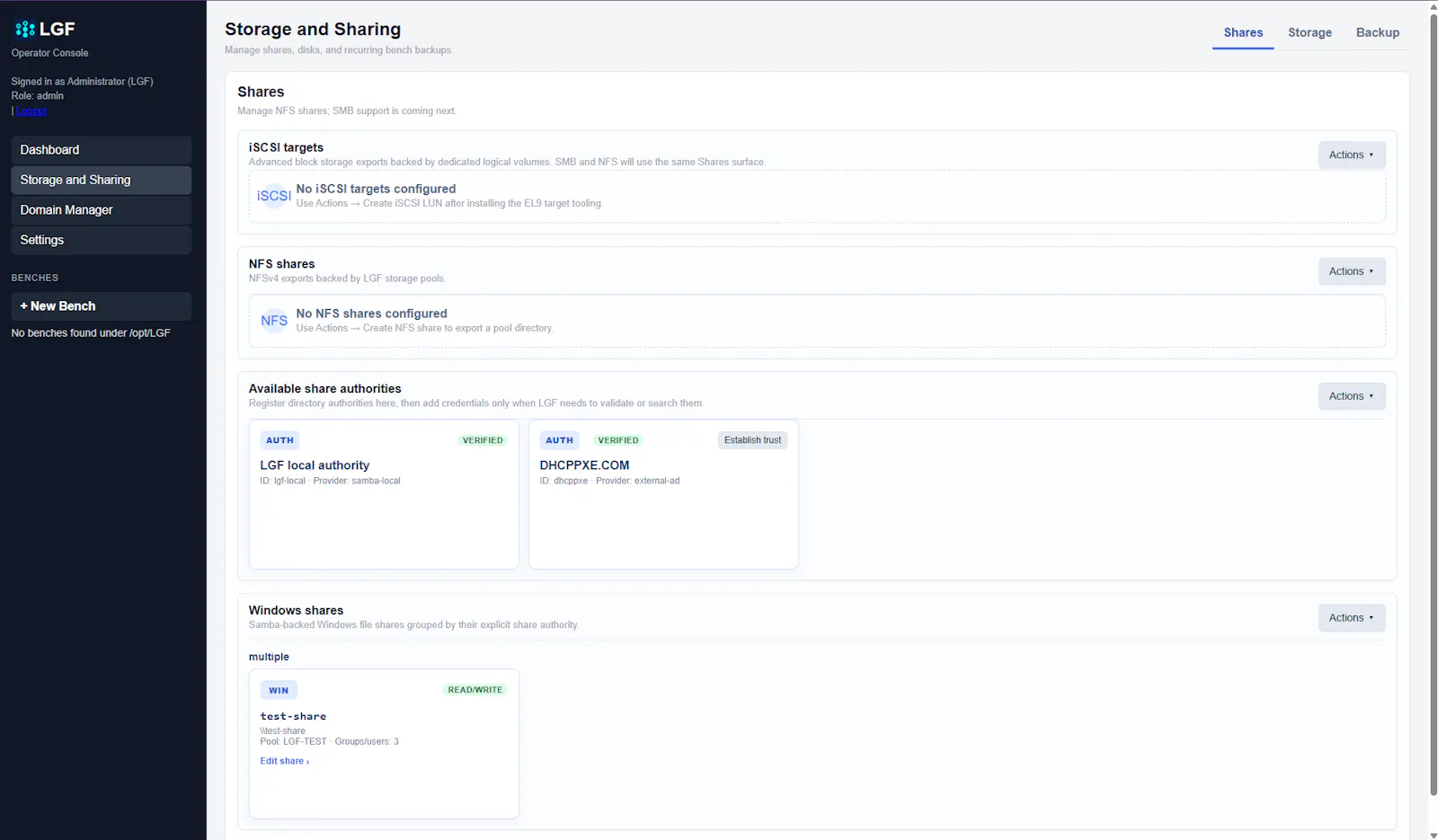 LGF — Your infrastructure. Your rules. screenshot 5