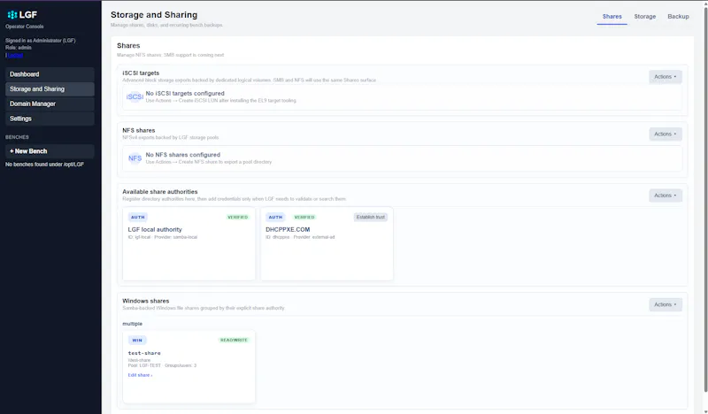 LGF — Your infrastructure. Your rules. screenshot 5