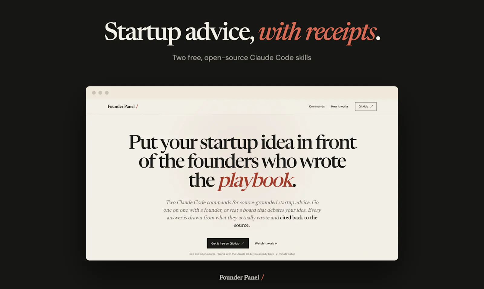Founder's Panel  screenshot 2