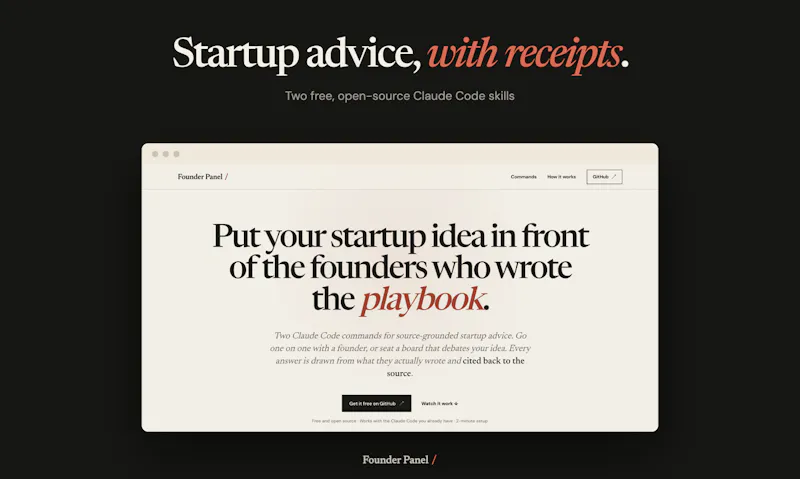 Founder's Panel  screenshot 2