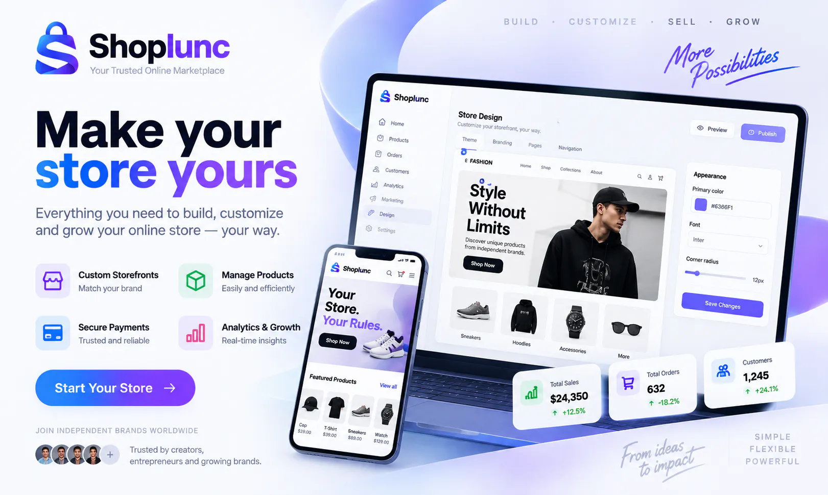 Shoplunc — Make your store yours gallery image