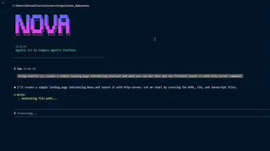 Nova CLI gallery image