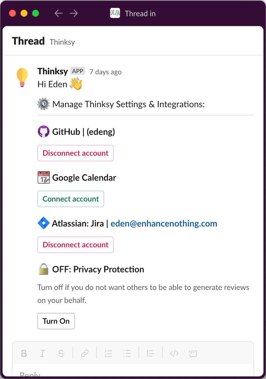وسائط Thinksy - جعلت مراجعات الأداء سهلة 10