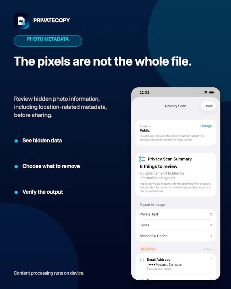 PrivateCopy screenshot 2