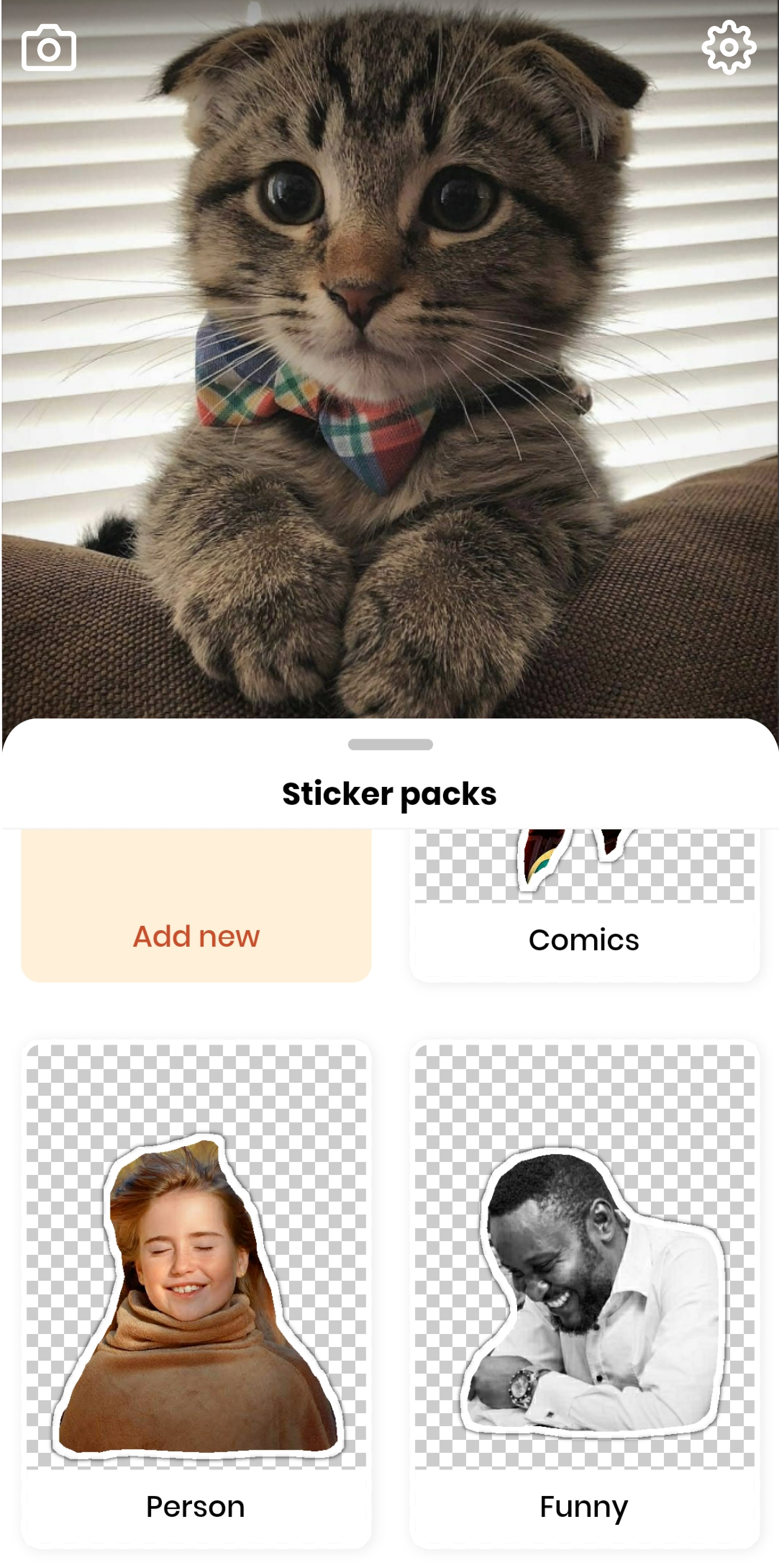 Sticker Cat gallery image
