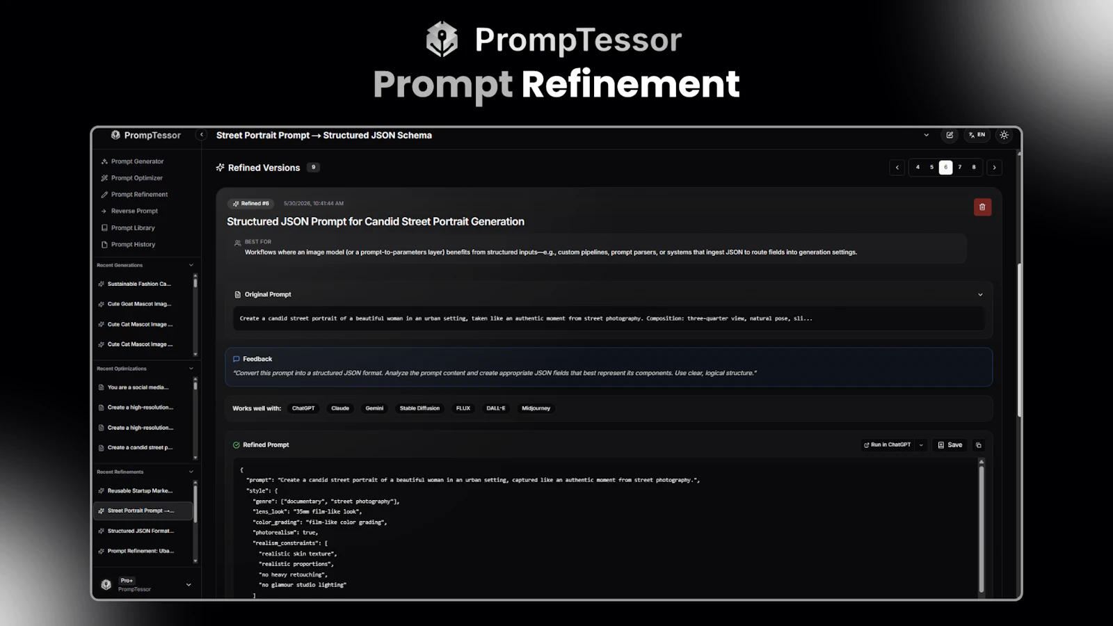 PrompTessor screenshot 6