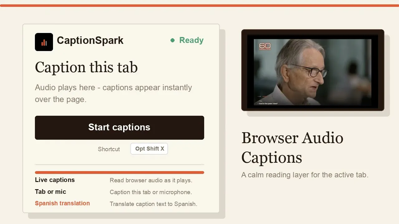 CaptionSpark gallery image